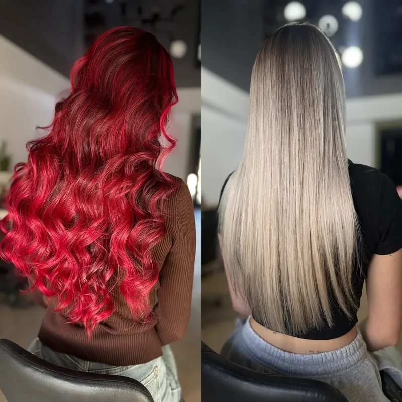 Roșu și blond